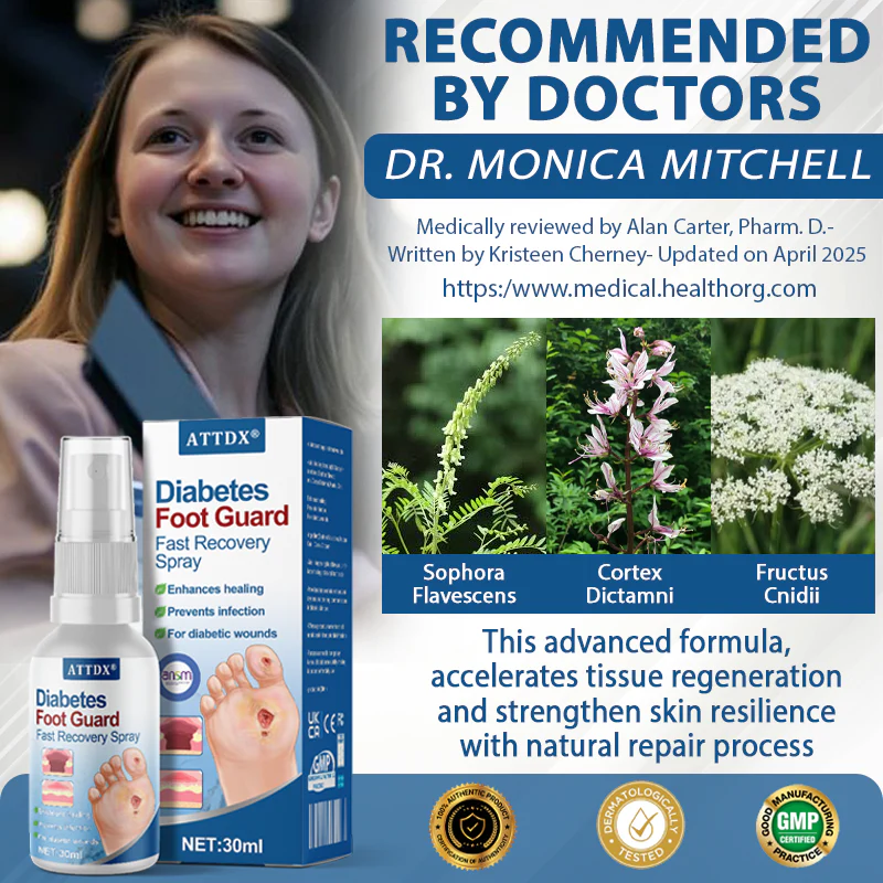 ATTDX® Diabetes Foot Guard Fast Recovery Spray 5 ATTDX® Diabetes Foot Guard Fast Recovery Spray - Image 5