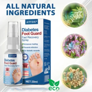 ATTDX® Diabetes Foot Guard Fast Recovery Spray 20 ATTDX® Diabetes Foot Guard Fast Recovery Spray
