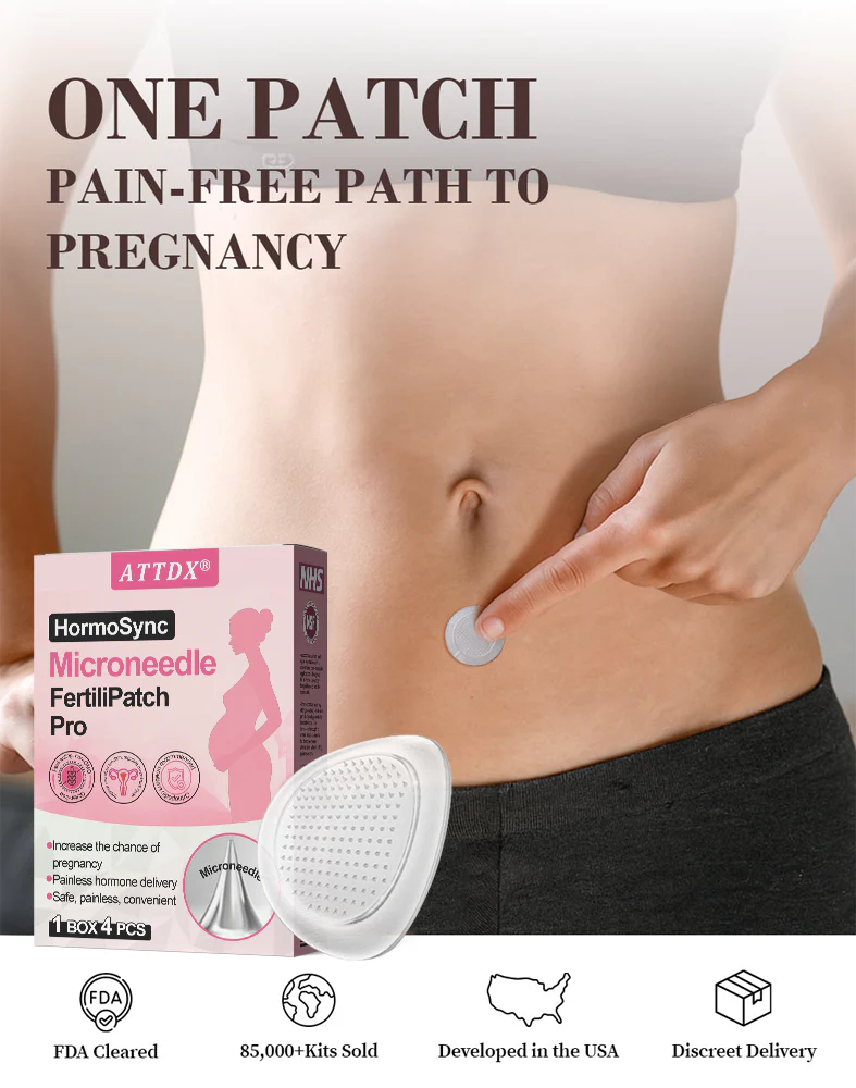 ATTDX® HormoSync Microneedle FertiliPatch Pro 4 ATTDX® HormoSync Microneedle FertiliPatch Pro
