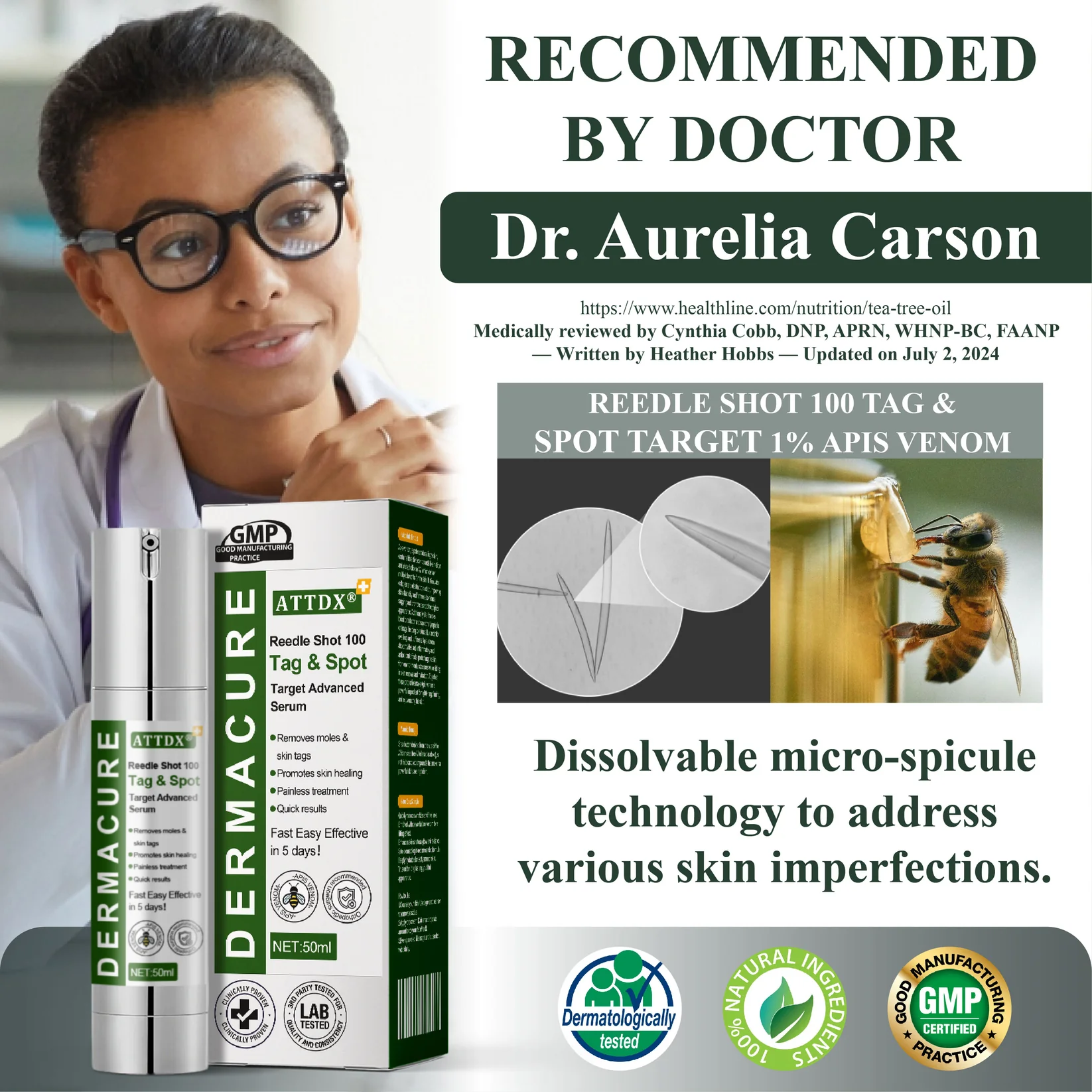 ATTDX® Reedle Shot 100 Tag & Spot Target Advanced Serum 4 ATTDX® Reedle Shot 100 Tag & Spot Target Advanced Serum