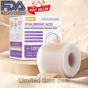COROU® Hyaluronic Acid Nano Microneedle Repair Tape 12 COROU® Hyaluronic Acid Nano Microneedle Repair TapeCOROU® Hyaluronic Acid Nano Microneedle Repair Tape COROU® Hyaluronic Acid Nano Microneedle Repair Tape COROU® Hyaluronic Acid Nano Microneedle Repair Tape