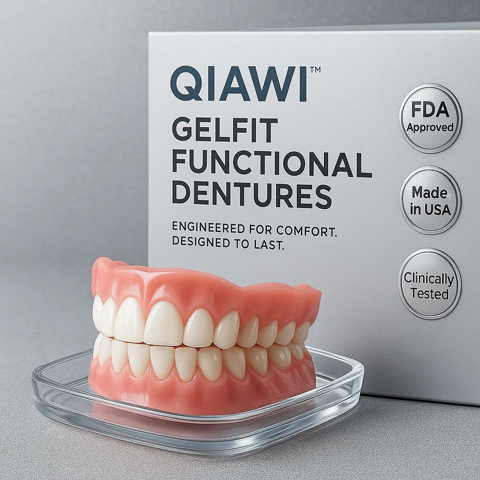QIAWI™ GelFit Functional Dentures 5 QIAWI™GelFit Functional Dentures
