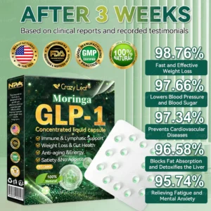 CrazyLeaf® Meglutide GLP-1 Activating Concentrated liquid capsules