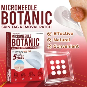 Fivfivgo® MicroNeedle Botanic Skin Tag Removal Patch