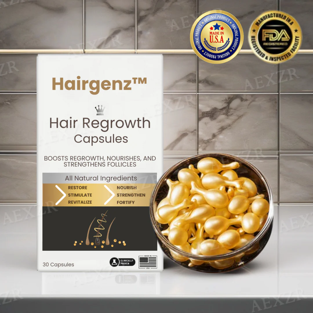 Hairgenz™ Hair Regrowth Capsules 1 Hairgenz™ Hair Regrowth Capsules Hairgenz™ Hair Regrowth Capsules