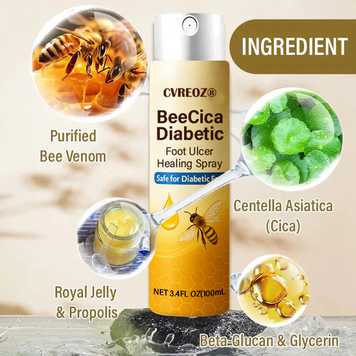 CVREOZ® DiaCure Bee Venom 9 CVREOZ® DiaCure Bee Venom & Centella Diabetic Foot Ulcer Spray