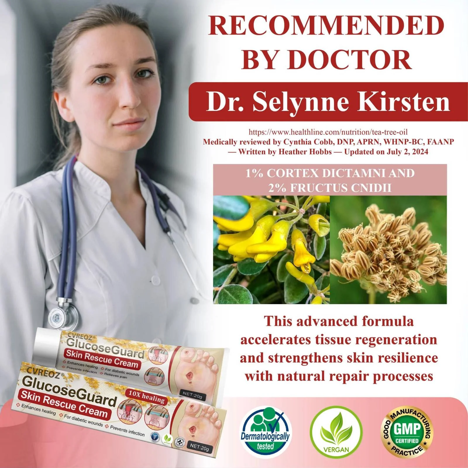 CVREOZ® GlucoseGuard Skin Rescue Cream 6 CVREOZ® GlucoseGuard Skin Rescue Cream - Image 6