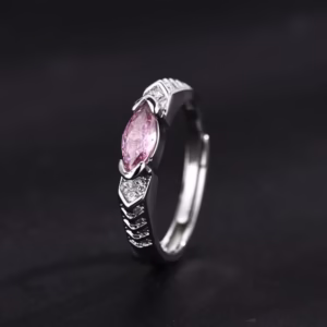 Histone Magnetic Moissanite Diamond Ring