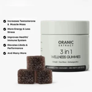 ORANIC EXTRACT® 3-in-1 Wellness Gummies