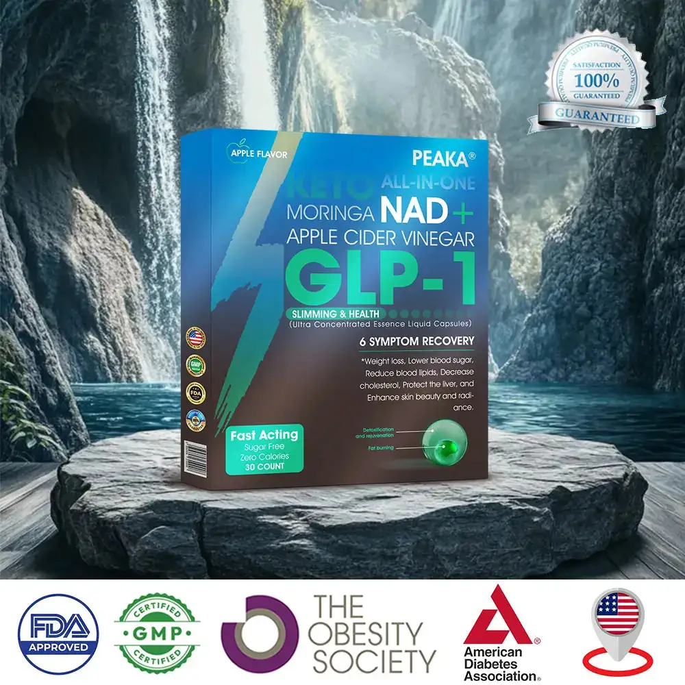 PEAKA® GLP-1 Slimming & Health Ultra Concentrated Essence Liquid Pearls 1 PEAKA® GLP-1 Slimming & Health Ultra Concentrated Essence Liquid Pearls