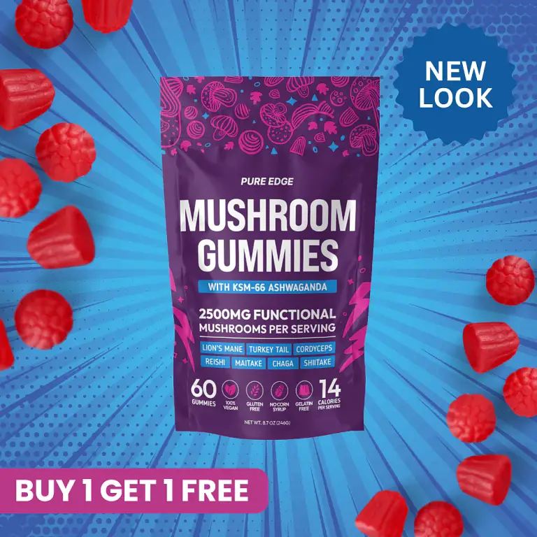 Pure Edge – Mushroom Gummies 1 Pure Edge – Mushroom Gummies