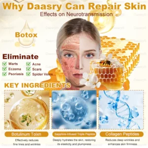 Daasry® "Golden Elixir" Botox Bee Venom Skin Restoration Cream