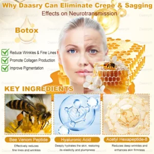 Daasry® "Golden Elixir" Botox Bee Venom Skin Restoration Cream