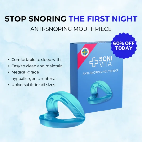 SoniVita - Anti-Snoring Mouthpiece Universal Size 1 SoniVita - Anti-Snoring Mouthpiece Universal Size