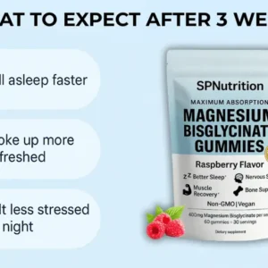 SPNutrition® Magnesium Bisglycinate Gummies 11 SPNutrition® Magnesium Bisglycinate Gummies