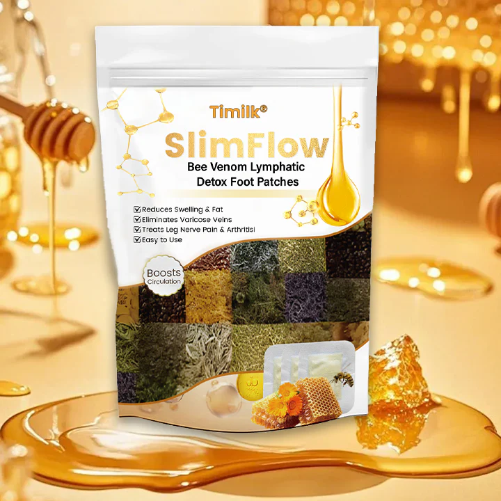 Timilk® SlimFlow Bee Venom Lymphatic Detox Foot Patches 1 Timilk® SlimFlow Bee Venom Lymphatic Detox Foot Patches