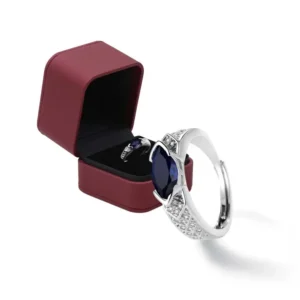 Histone Magnetic Moissanite Diamond Ring