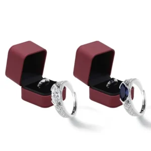 Histone Magnetic Moissanite Diamond Ring