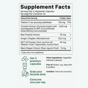 Nivelle® Turmeric Curcumin
