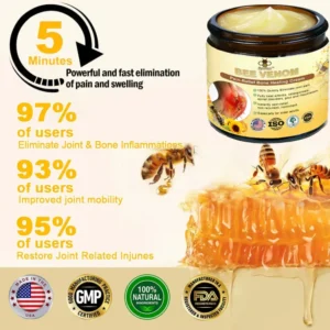 flysmus™ Bee-Venom Pain-Relief Bone Healing Cream 16 flysmus™ Bee-Venom Pain-Relief Bone Healing Cream