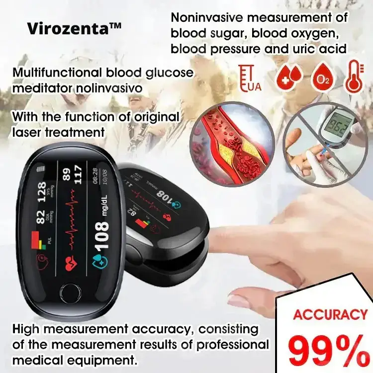 Virozenta™ Non-Invasive Blood Glucose Meter 9 Virozenta™ Non-Invasive Blood Glucose Meter - Image 9