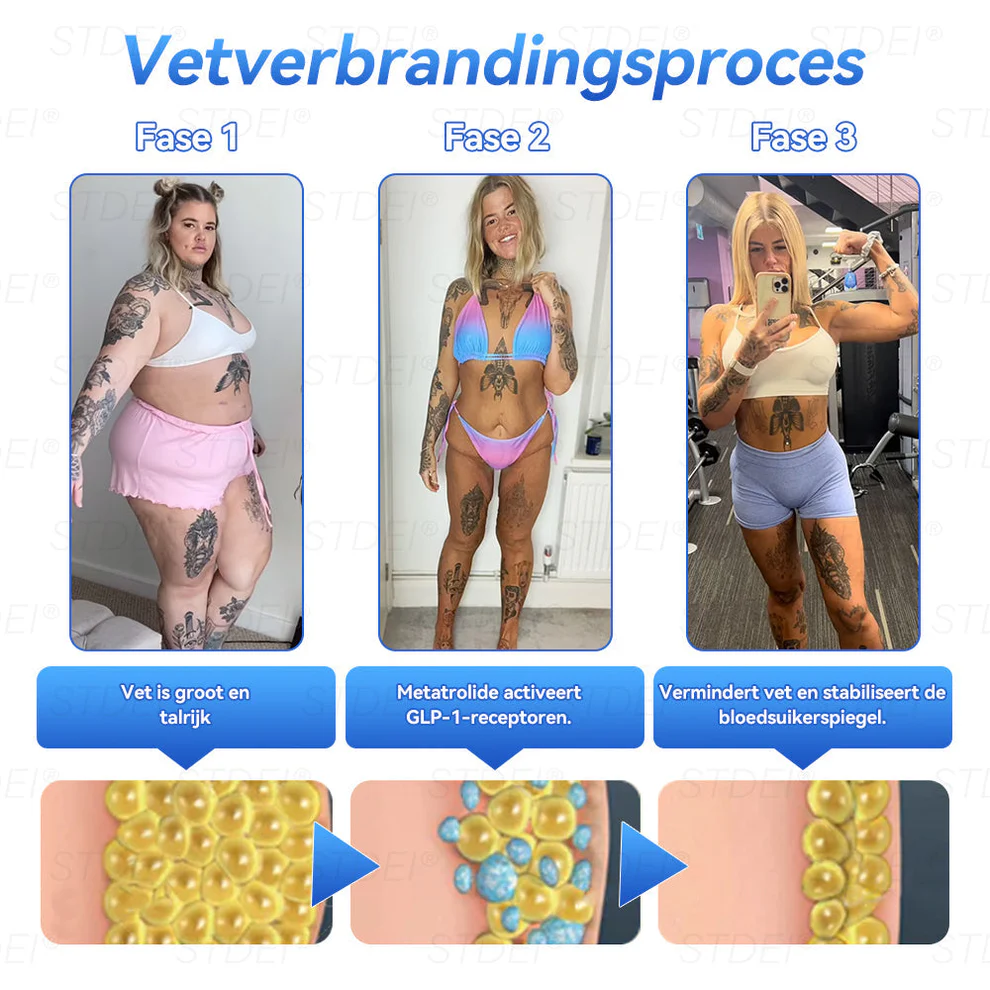 STDEI® GLP-1 Weight Loss Health Ampoule Oral Liquid 9 STDEI® GLP-1 Afvallen Gezondheid Ampul Orale Vloeistof