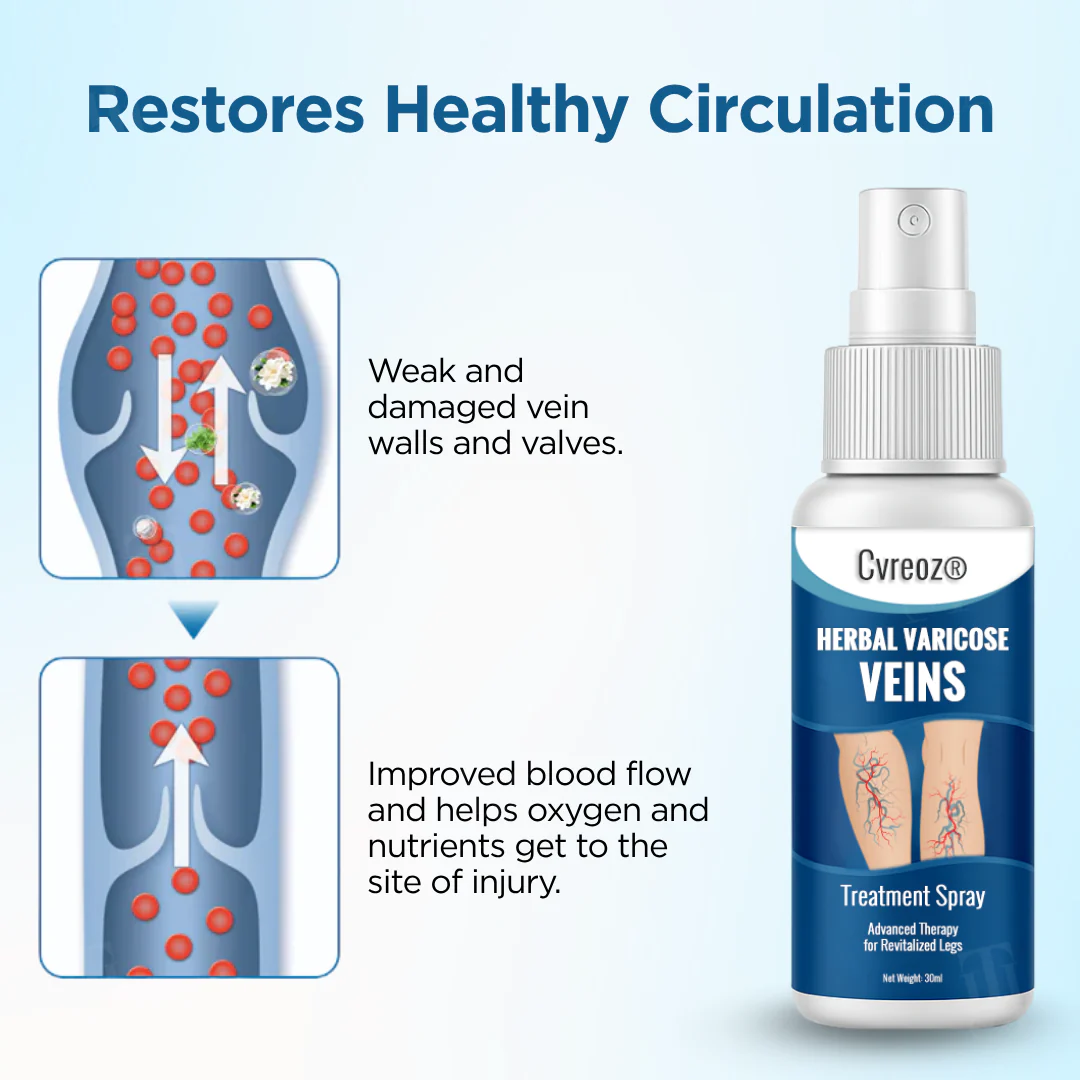 Cvreoz® Herbal Varicose Veins Treatment Spray 5 Cvreoz® Herbal Varicose Veins Treatment Spray - Image 5