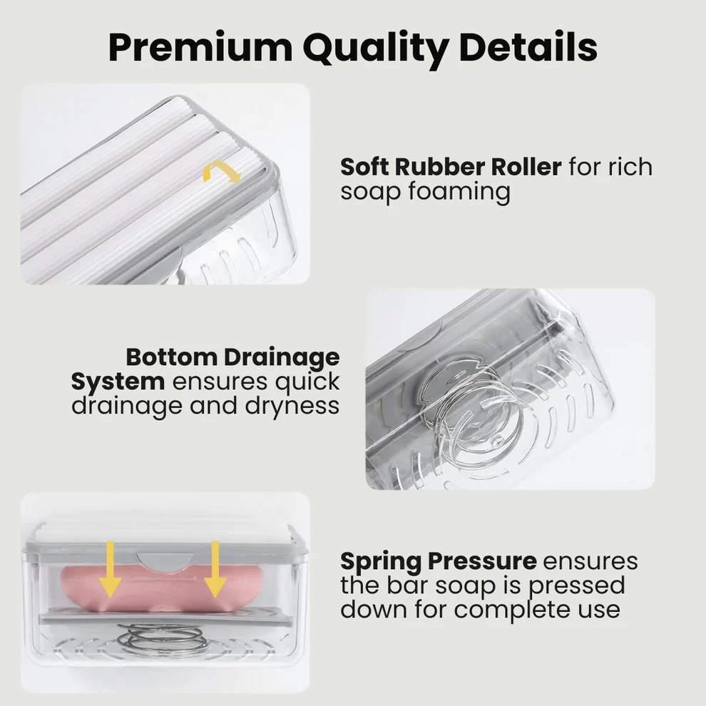 Multi-functional Soap Cleaning Box 8 Multi-functional Soap Cleaning Box