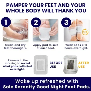 Calmyra Rekindle Intimacy Detox Foot Pads - Restore Connection Naturally