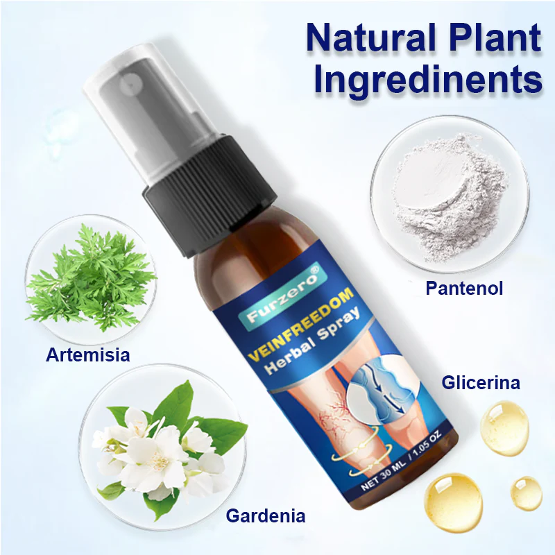 Furzero® VeinFreedom Herbal Spray - MicroMist Therapy 6 Furzero® VeinFreedom Herbal Spray - MicroMist Therapy