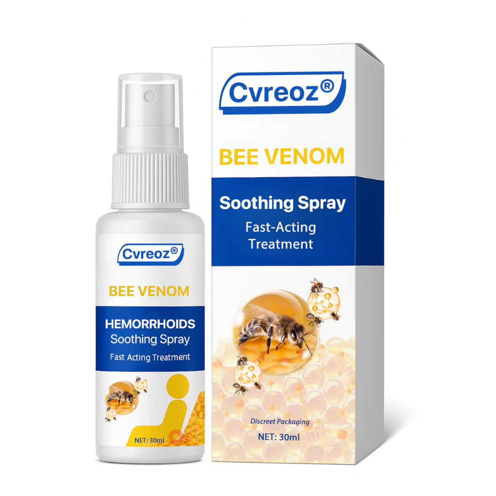 Cvreoz® Bee Venom Hemorrhoids Soothing Spray 8 Cvreoz® Bee Venom Hemorrhoids Soothing Spray