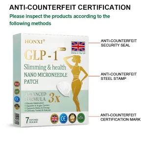 Honxi® Tirzepatide Slimming & health NANO MICRONEEDLE PATCH 24 Honxi® Tirzepatide Slimming & health NANO MICRONEEDLE PATCH