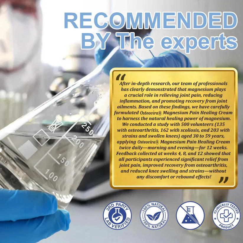 Osteovira® Advanced Magnesium Pain Relief Cream 11 Osteovira® Advanced Magnesium Pain Relief Cream