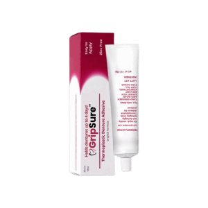 GripSure™ Denture Adhesive | Secure Fit & Maximum Comfort