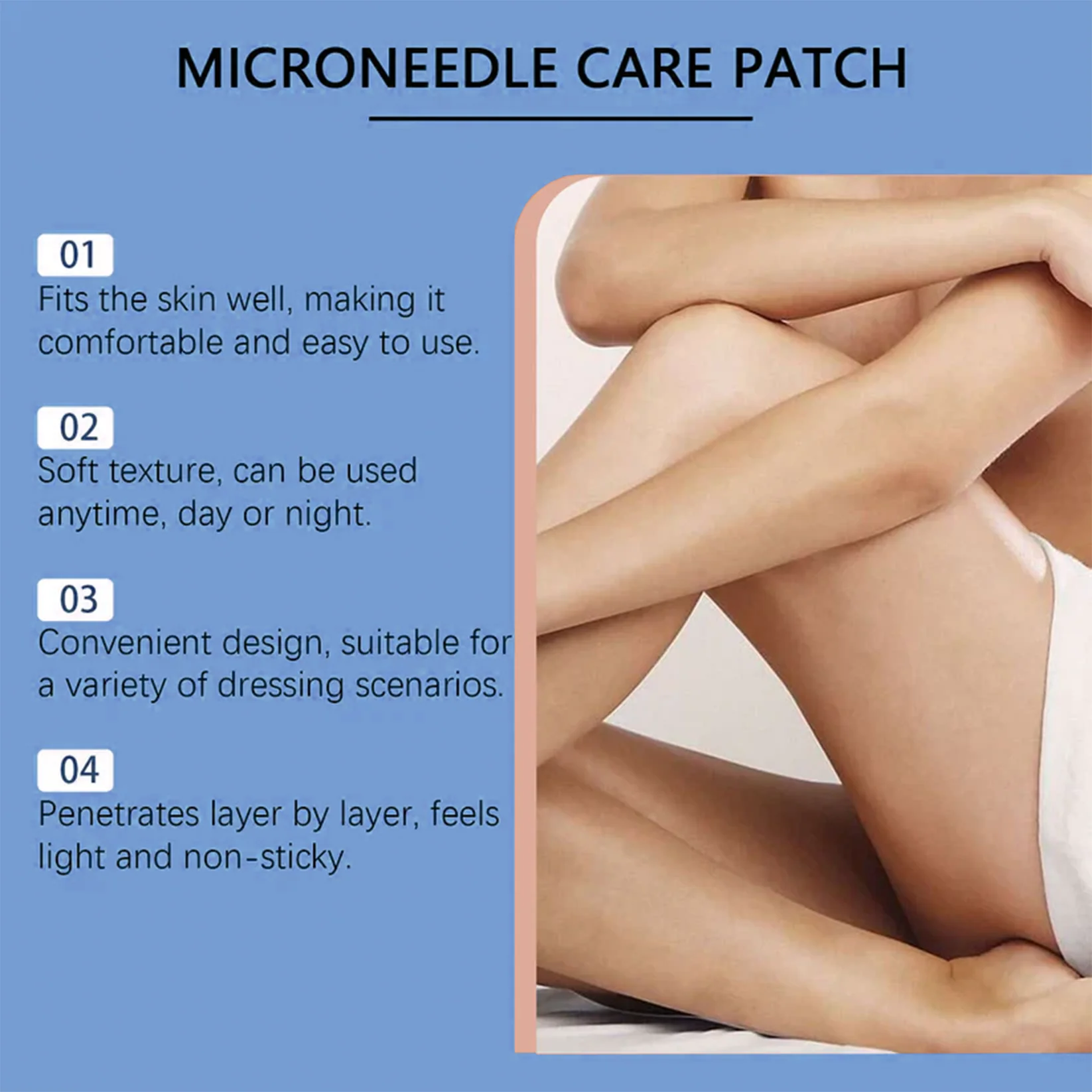 Ourlyard® Vein Ease Microneedle Care Patch - Cuttable 20 Ourlyard® Vein Ease Microneedle Care Patch - Cuttable - Image 20