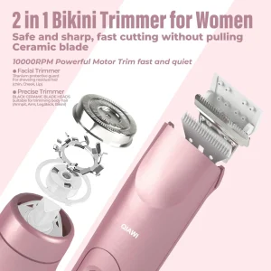QIAWI™ 2-in-1 Women's Electric Shaver