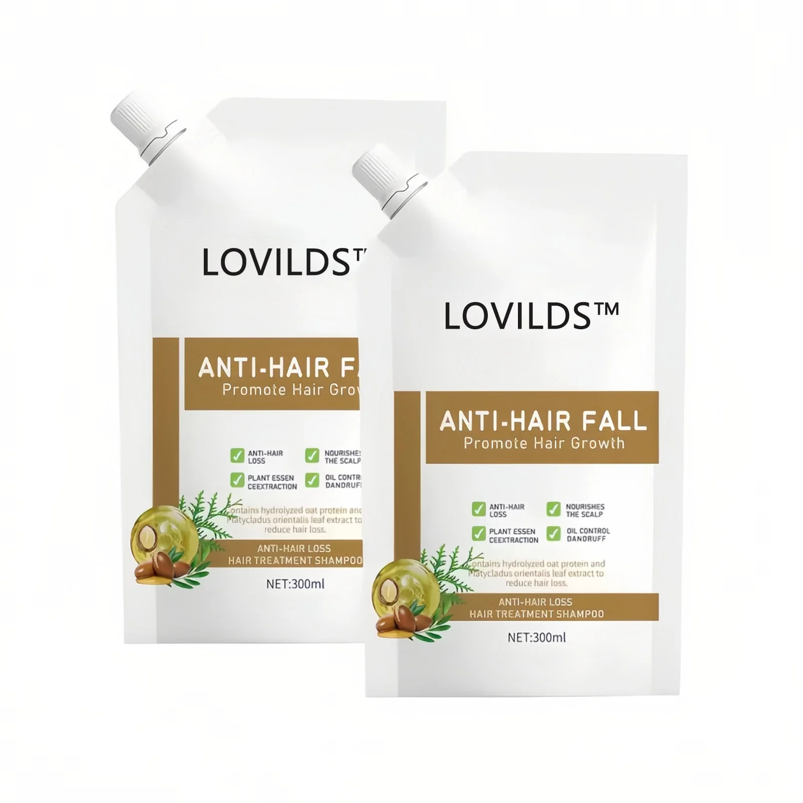 LOVILDS™ Ginseng Ginger Anti-Hair Loss Shampoo 300ml 9 LOVILDS™ Ginseng Ginger Anti-Hair Loss Shampoo 300ml - Image 9
