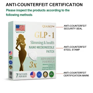 QIAWI™ NIDDK-Tirzepatide Slimming & health NANO MICRONEEDLE PATCH 22 QIAWI™ NIDDK-Tirzepatide Slimming & health NANO MICRONEEDLE PATCH