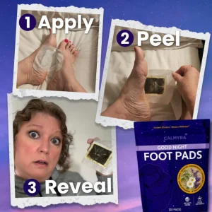 Calmyra Rekindle Intimacy Detox Foot Pads - Restore Connection Naturally