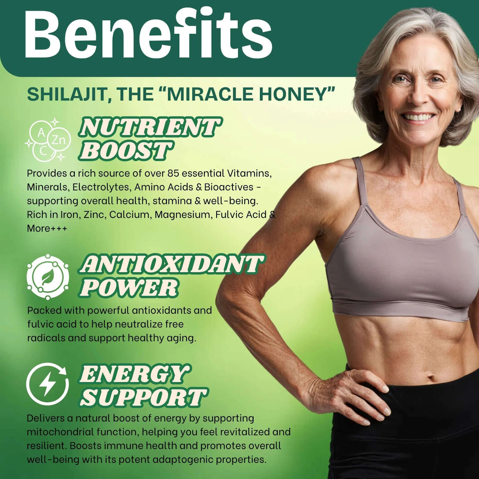 Black Gold™ Shilajit: 85+ Nutrients + Fulvic Acid 2 Black Gold™ Shilajit: 85+ Nutrients + Fulvic Acid