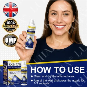 LUHAKA® SKIN TAG CRYO TREATMENT SPRAY ACE 11 LUHAKA® SKIN TAG CRYO TREATMENT SPRAY ACE