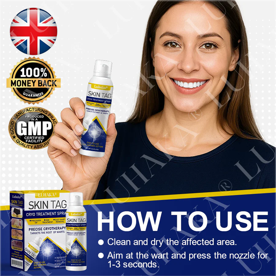 LUHAKA® SKIN TAG CRYO TREATMENT SPRAY ACE 3 LUHAKA® SKIN TAG CRYO TREATMENT SPRAY ACE