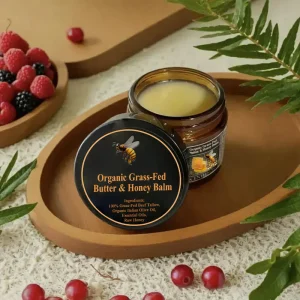 JORONDY Organic Grass-Fed Butter & Honey Balm 3 JORONDY Organic Grass-Fed Butter & Honey Balm