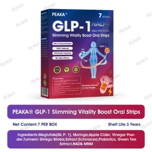 PEAKA® GLP‑1 Slimming Vitality Boost Oral Strips 30 PEAKA® GLP‑1 Slimming Vitality Boost Oral Strips