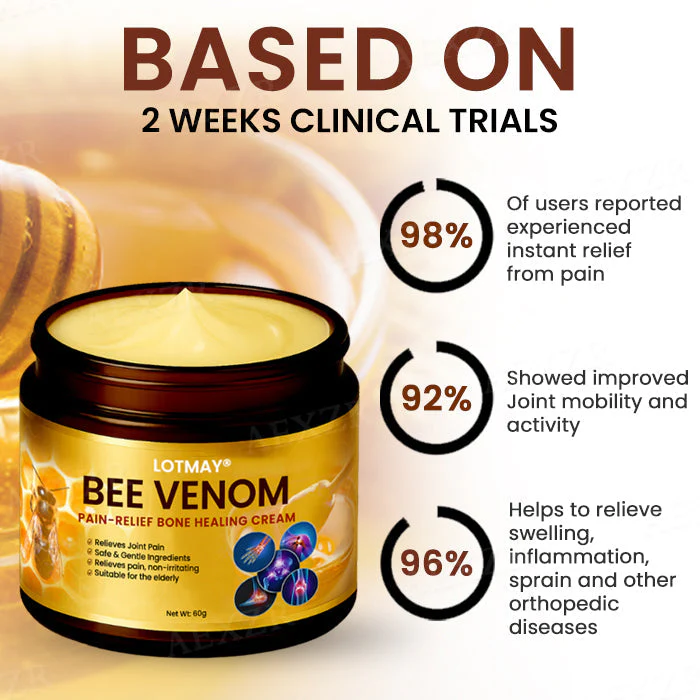 LOTMAY® Bee Venom Pain-Relief Bone Healing Cream 2 LOTMAY® Bee Venom Pain-Relief Bone Healing Cream