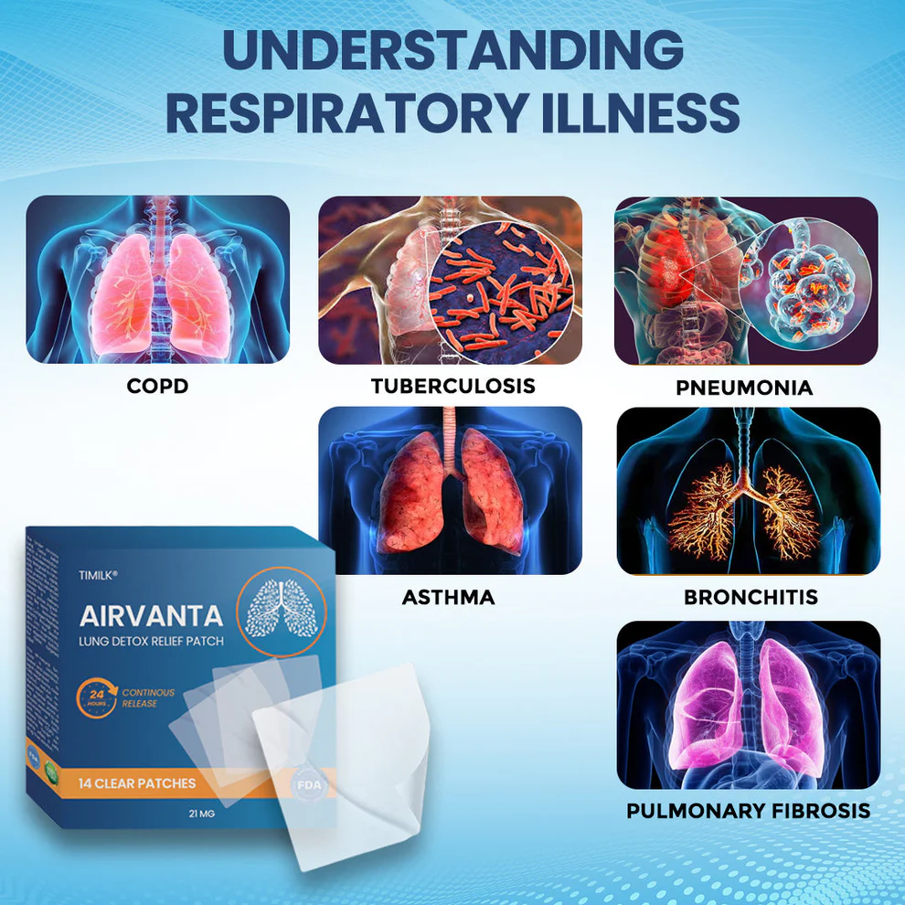 Timilk® AirVanta Lung Detox Relief Patch 5 Timilk® AirVanta Lung Detox Relief Patch