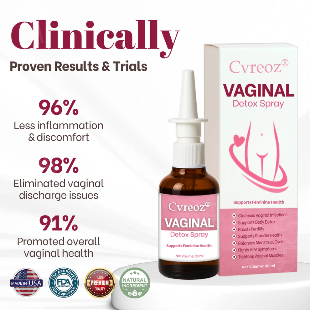 Cvreoz® Vaginal Detox Spray 3 Cvreoz® Vaginal Detox Spray