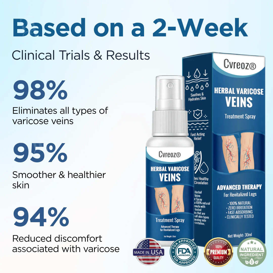 Cvreoz® Herbal Varicose Veins Treatment Spray 3 Cvreoz® Herbal Varicose Veins Treatment Spray - Image 3