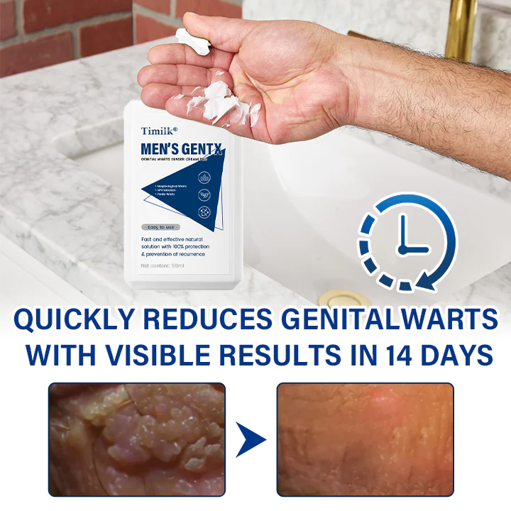 Timilk® Men’s GentX Genital Warts Eraser Cream Pro 5 Timilk® Men’s GentX Genital Warts Eraser Cream Pro