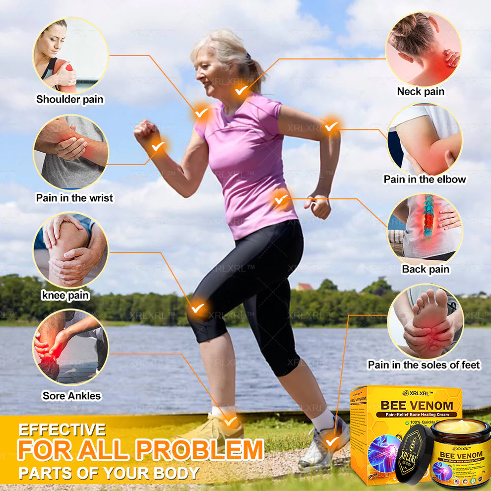 XRLXRL™ Bee Venom Pain-Relief Bone Healing Cream 7 XRLXRL™ Bee Venom Pain-Relief Bone Healing Cream